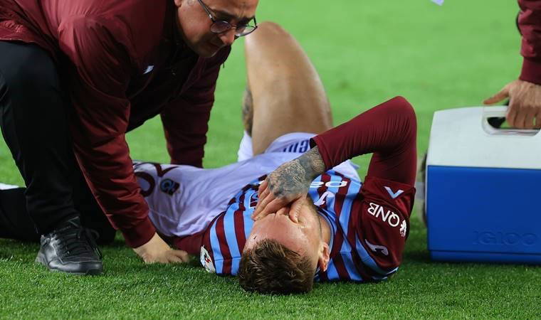 Trabzonspor'dan flaş sakatlık açıklaması!