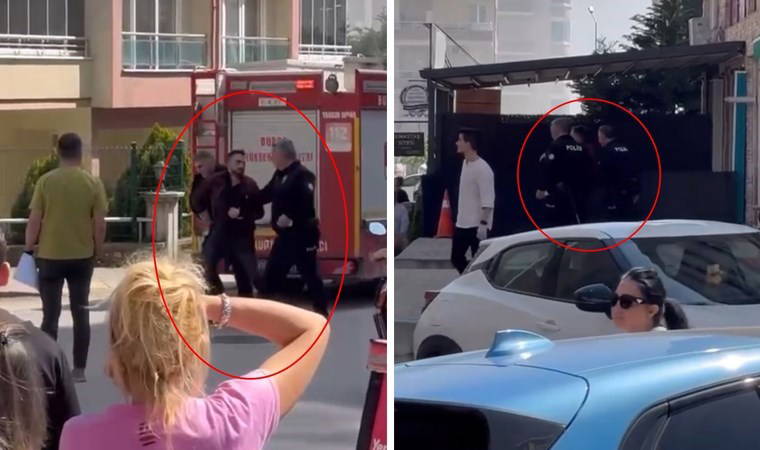 Bursa'da bir garip olay: Evini kundakladı, dışarıdan yangını izlerken polise yakalandı!