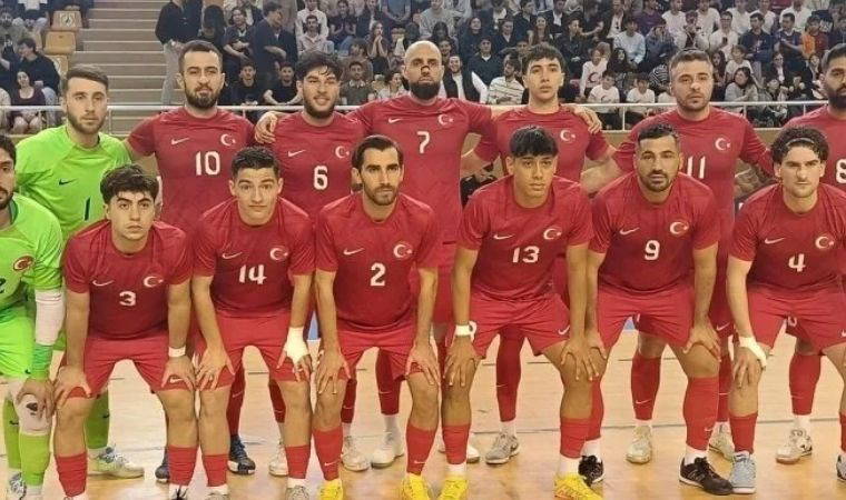Futsal A Milli Takımı, Moldova'ya mağlup oldu