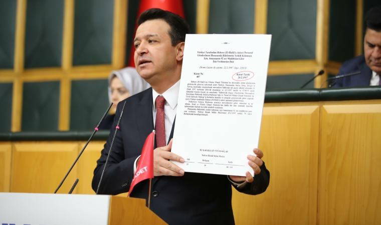 Saadet Partisi lideri Mahmut Arıkan: Beşli çetelere, şatafata gelince bol bol para buluyorsunuz. Çiftçiye gelince 'efendim ne yapalım, doğal afet'