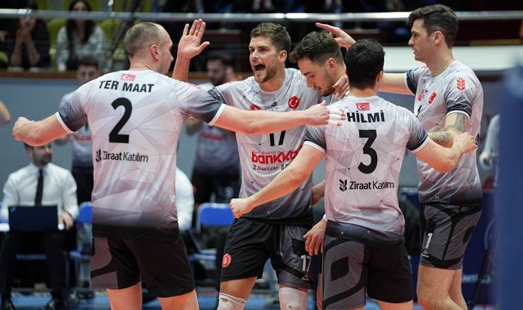 Efeler Ligi'nde ilk finalist Ziraat Bankkart!