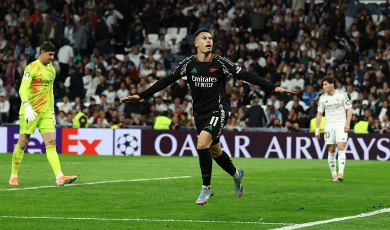 Arsenal, Real Madrid deplasmanında galibiyetle turladı!