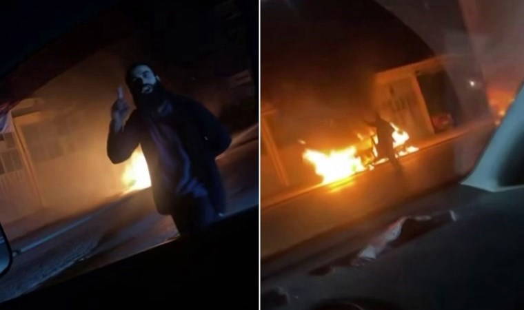 Akılalmaz olay: Taksidini bitirmediği aracını İsrail'e tepki olsun diye yaktı!