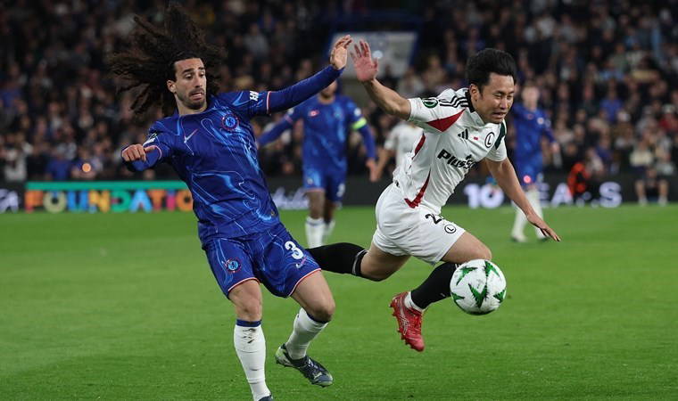 Chelsea, Legia'ya yenilse de turu geçti!