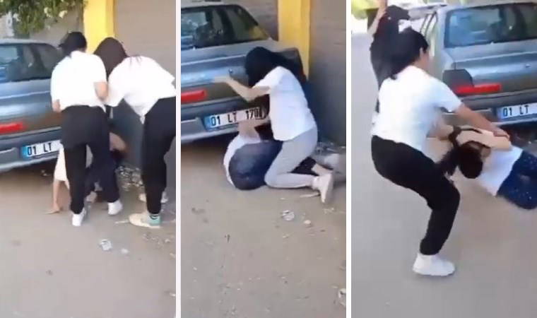 Akran zorbalığı bitmiyor! Adana'da kızların 'küfür' kavgası: Yumruk ve tekmelerle darbettiler!