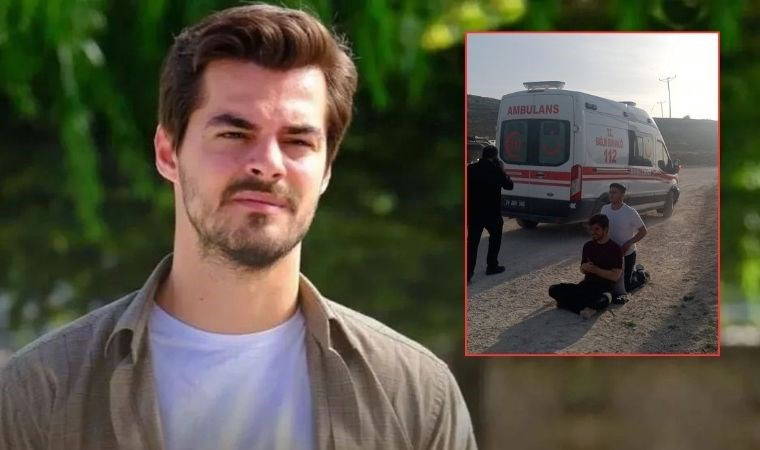 Trafik kazası geçiren Berk Atan'ın görüntüleri ortaya çıktı!