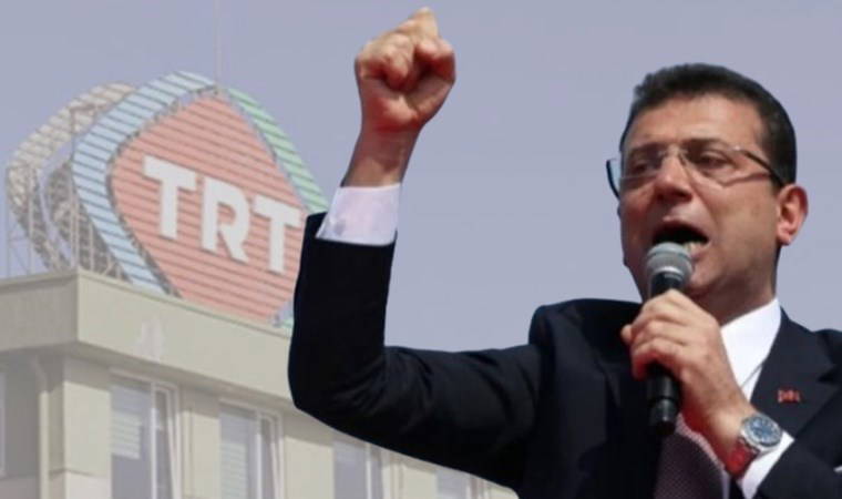 Ekrem İmamoğlu: 'Milletimizin bilhassa TRT'yi cezalandırmasını ve izlemeyerek boykot etmesini diliyorum'