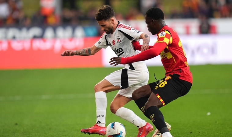 Galibiyet hasreti 3 maça yükseldi... Göztepe - Beşiktaş maçında kazanan çıkmadı! Göztepe 1-1 Beşiktaş