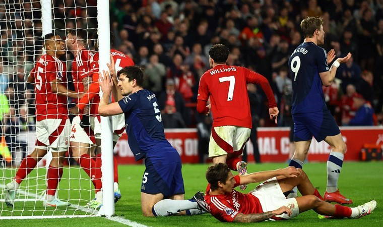 Nottingham Forest, MANU'yu tek golle yıktı!