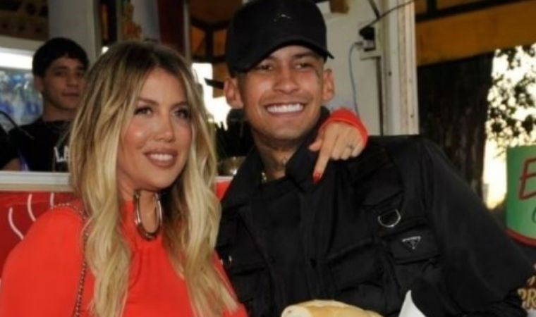 Kadıköy'de derbi öncesi L-Gante ve Wanda Nara düeti