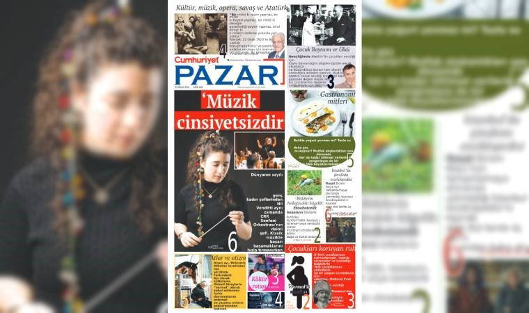 Cumhuriyet Pazar bu hafta da dopdolu!