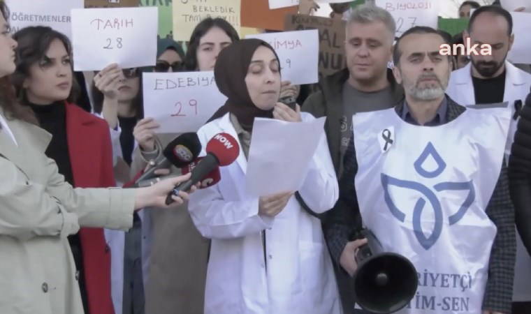 Öğretmenlerden '15 bin atama' kararına tepki: 'Bu mağduriyetin en büyü sebebi Yusuf Tekin'dir!'