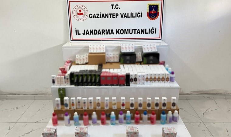 1 milyon TL değerinde... Gaziantep'te 'kaçak parfüm' operasyonu: 1 gözaltı