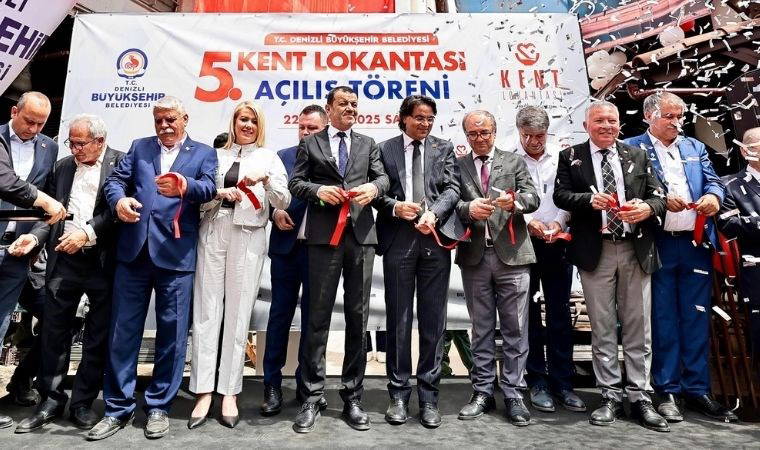 Denizli’de 800 yıllık çarşıya Kent Lokantası