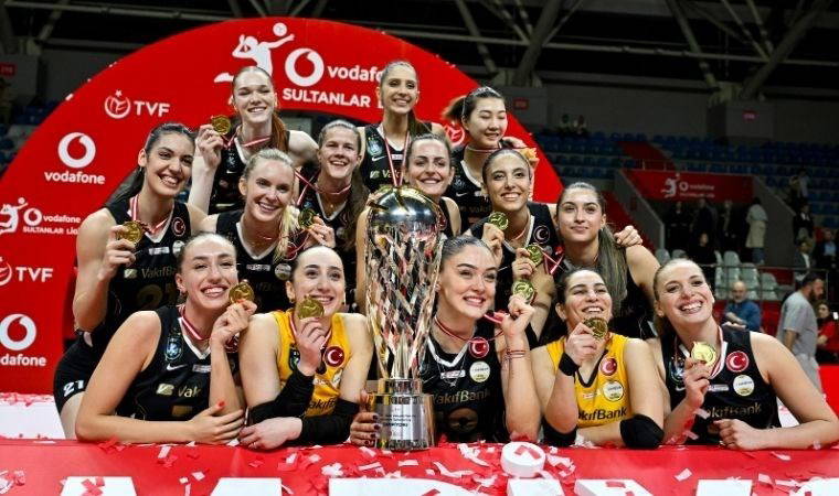 Vodafone Sultanlar Ligi'nde şampiyon VakıfBank
