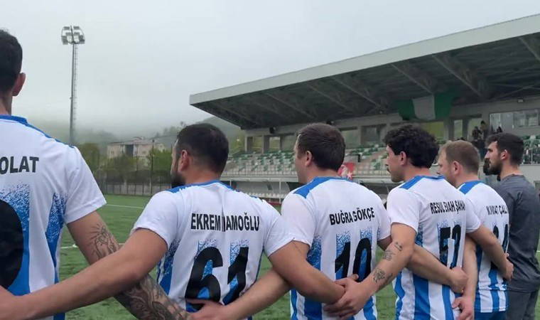 Fındıklı Belediyesi futbol takımından İBB tutuklularına destek