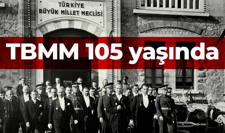 TBMM 105 yaşında