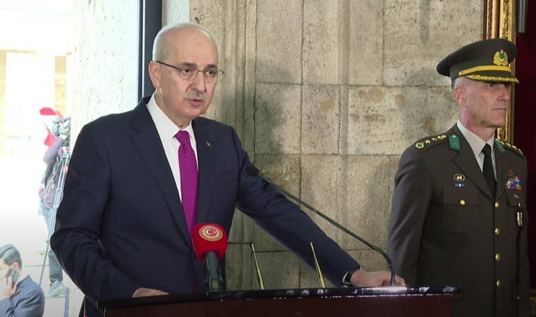 TBMM Başkanı Numan Kurtulmuş'tan Anıtkabir'de büyük gaf: Daha ilk cümlede şaştı!
