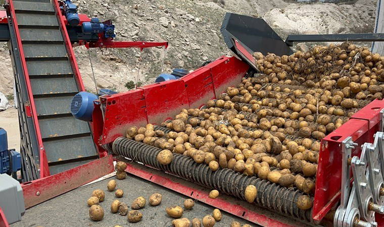 2 milyon ton depolandı:Toprakla buluşma yolculuğu başladı...