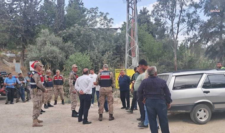 Tünel projesi için arazileri kamulaştırılmıştı... Hatay'da köylüler, şantiye yolunu kapattı!