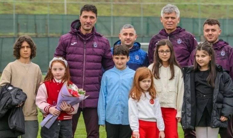 Trabzonspor'da 23 Nisan kutlaması