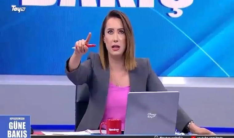 Tay TV, İstanbul'daki 6.2'lik depreme canlı yayında yakalandı! Spiker Esen Gök'ün soğukkanlılığı dikkat çekti