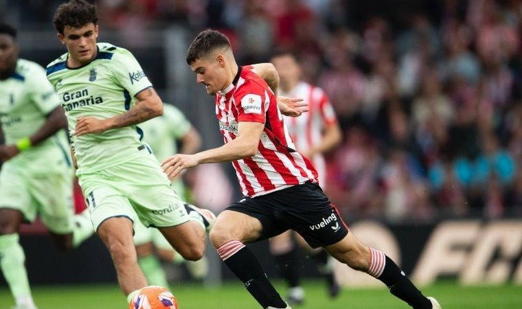 Athletic Bilbao, Las Palmas'ı tek golle geçti