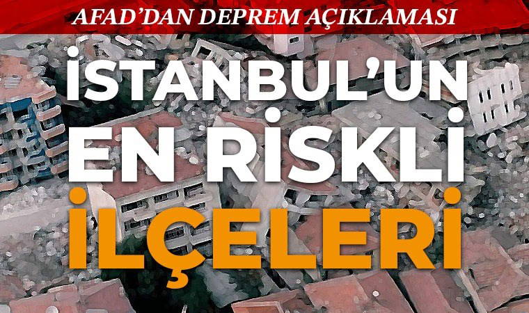 Deprem haritası güncellendi: En riskli ilçeler açıklandı