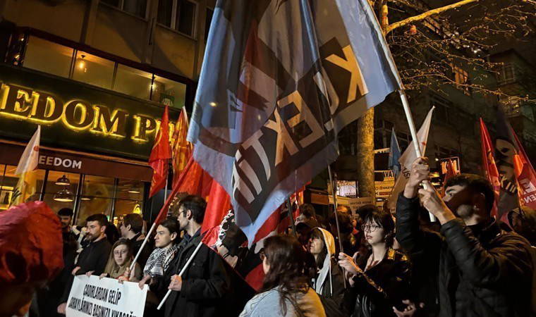 Ankara'da deprem protestosunda gözaltına alınan 11 öğrenci serbest bırakıldı