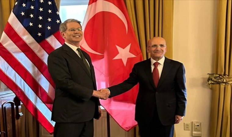 Bakan Şimşek ABD'de Bessent ile görüştü: Ekonomik işbirliği masada