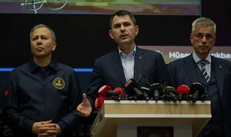 Bakanlardan 'deprem' açıklaması