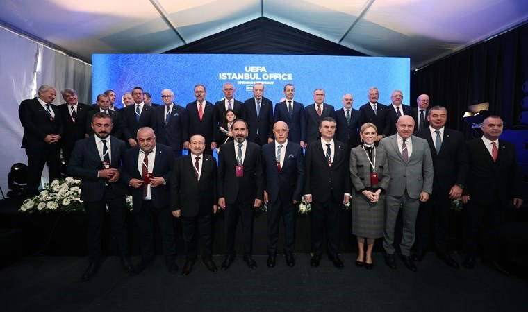 UEFA İstanbul Ofisi açıldı