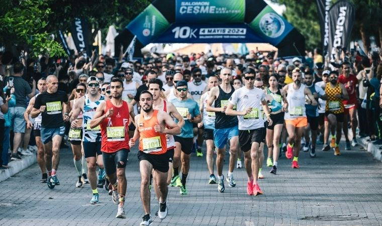 Çeşme’de maraton heyecanı