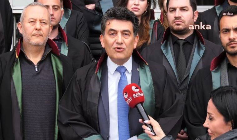 Avukat gözaltılarına adliye önünde tepki: 
