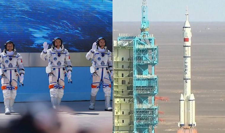 Uzayda kalıcı varlığını güçlendiriyor: 3 astronot daha gönderdi