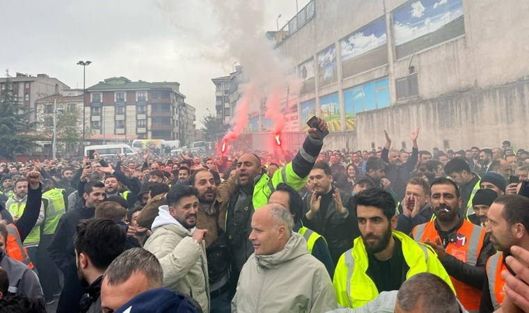 Metro İstanbul'da grev başladı! İşçiler hak mücadelesinde
