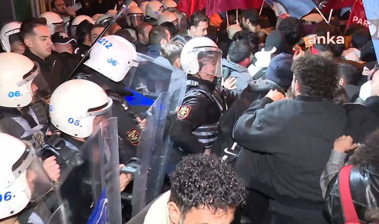 'Gençlik ayakta' yürüyüşü: Ankara'da öğrencilere polis müdahalesi... Gözaltılar var!