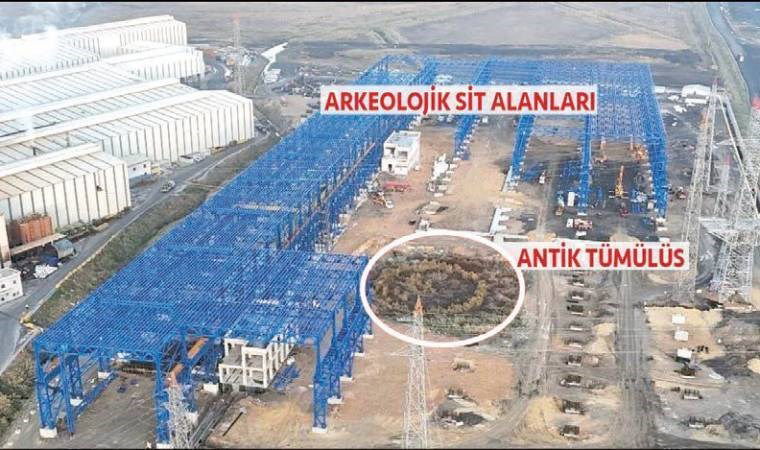 Sit alanına fabrika!