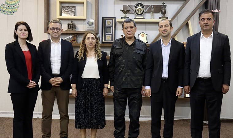 DEM Parti heyetinden kritik görüşme: SDG lideri Mazlum Abdi ile bir araya geldiler
