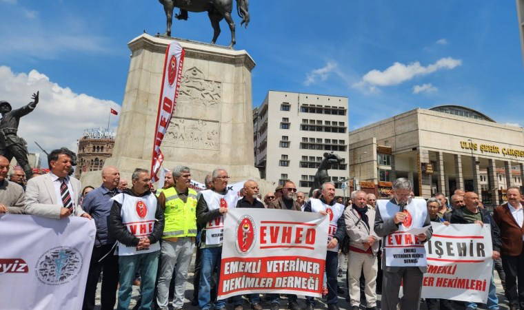 Emekli veterinerlerin maaş mağduriyeti: 'Üvey evlat muamelesi gördük'