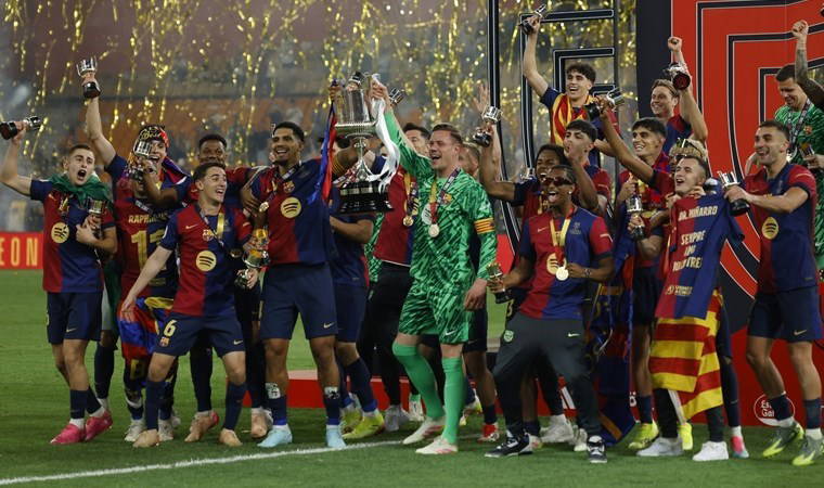 Real Madrid'i uzatmalarda devirdi: Kral Kupası'nda şampiyon Barcelona!