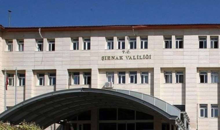 Şırnak’ta bazı alanlar ‘geçici özel güvenlik bölgesi’ ilan edildi