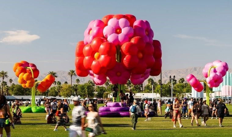 Coachella'nın renkli sanatı