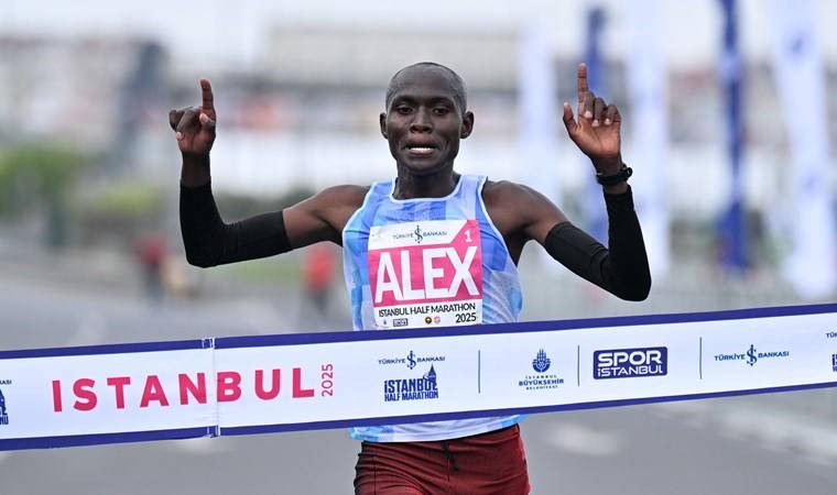 İstanbul Yarı Maratonu'nda birinciliği Kenyalı atletler kazandı