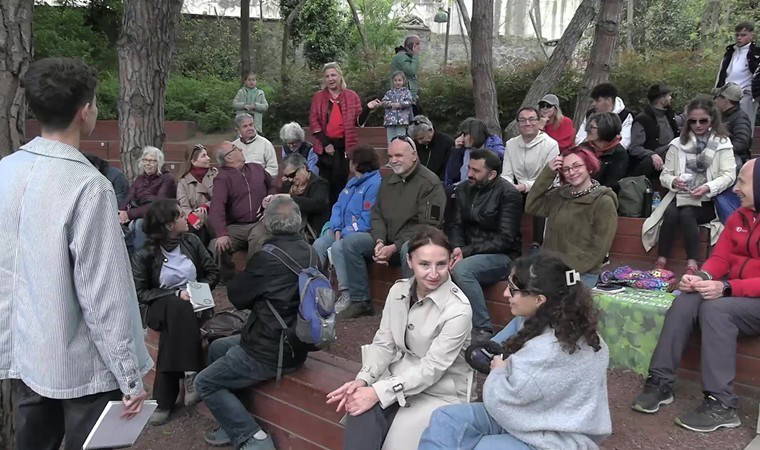 Atatürk Kent Ormanı'nda ‘Kanal İstanbul’ tepkisi: ‘Pazarlıyorlar memleketi, bunlara 'Dur!' demek lazım’