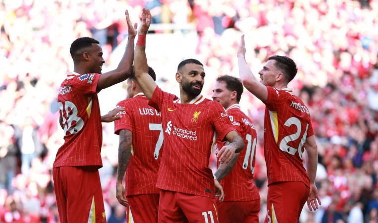 Mohamed Salah tarihe geçti: Liverpool, Premier Lig'de şampiyon oldu!