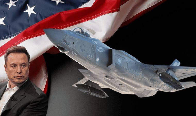 Elon Musk, F-35'leri hedef aldı: Ucuz dronlar anında yok edecek
