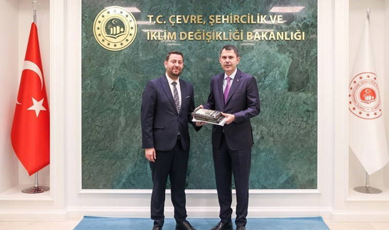 TİP'li başkandan Bakan Kurum'a 'teşekkür' ziyareti