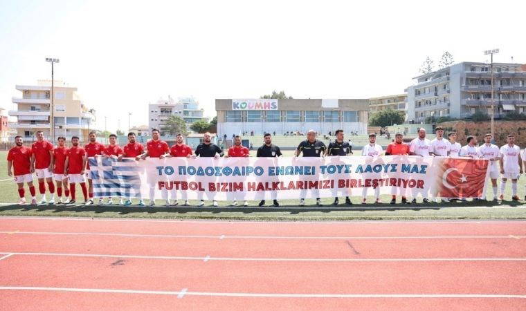 Türk-Yunan Dostluk Maçı Sakız Adası’nda oynandı