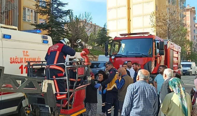 Malatya’da 7 katlı binada yangın paniği... Mahsur kalanlar oldu!